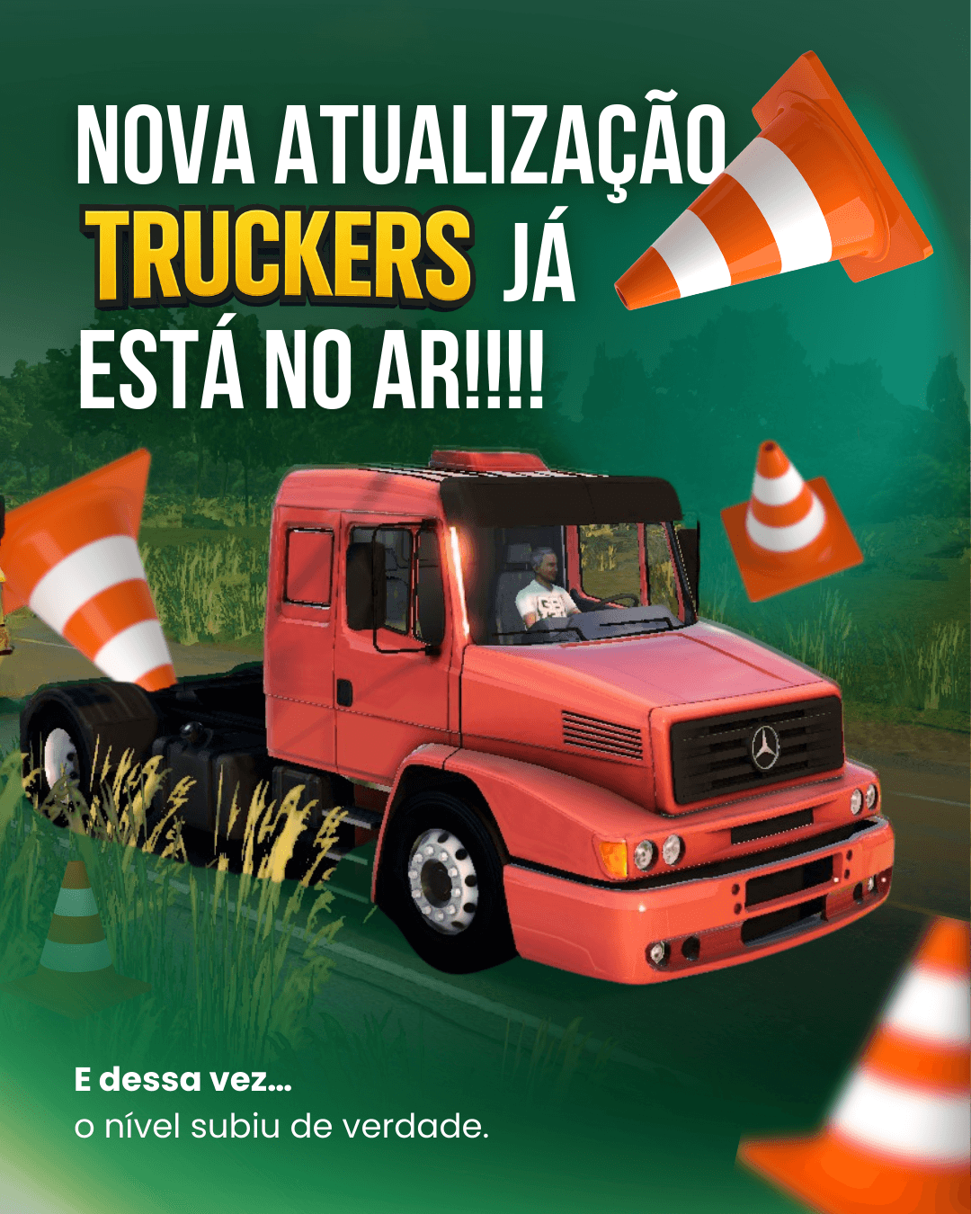 Nova atualização Truckers já está no ar