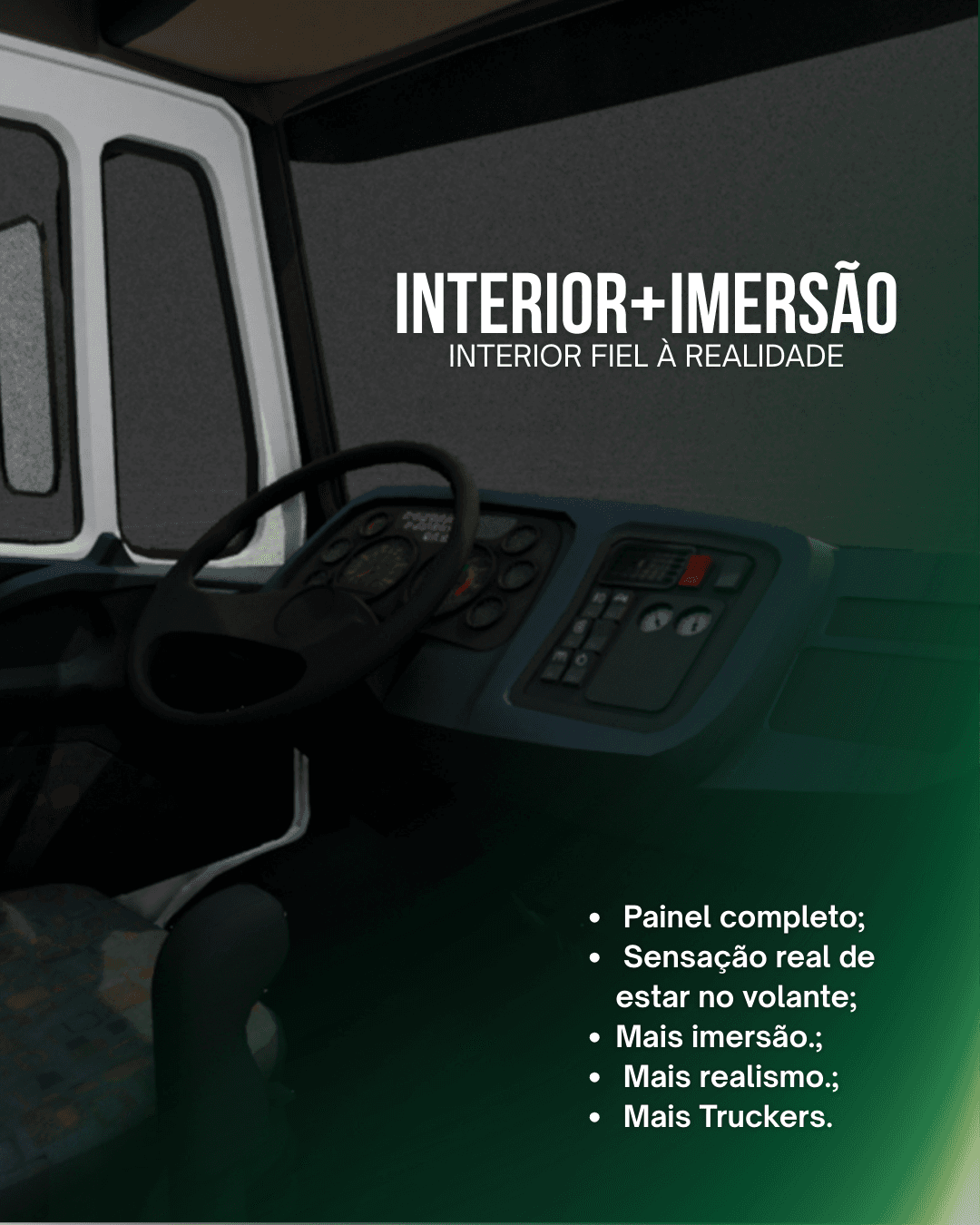 Interior fiel à realidade